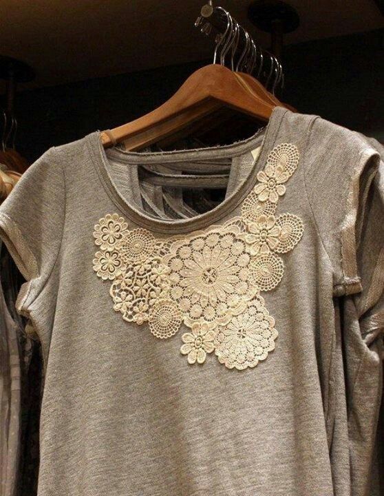 Take one doily… Take one doily…